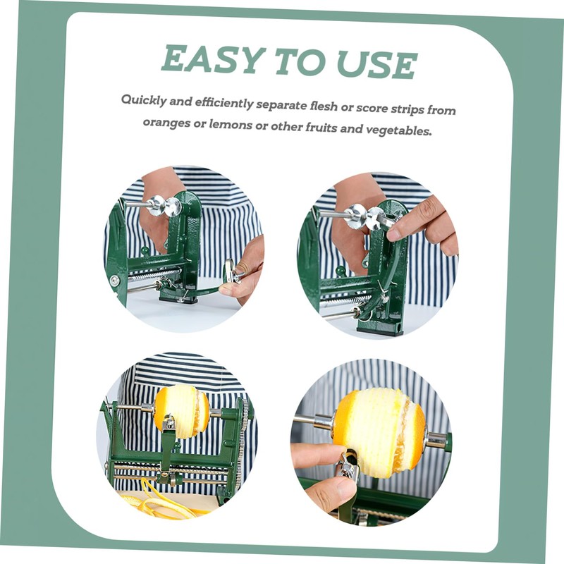 Mobestech Handheld Multifunction Fruit Peeler Machine Die Cast Alloy Slicer