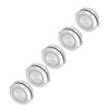 5Pcs Momentary Push Button Switch Metal Auto Reset Ultra Thin