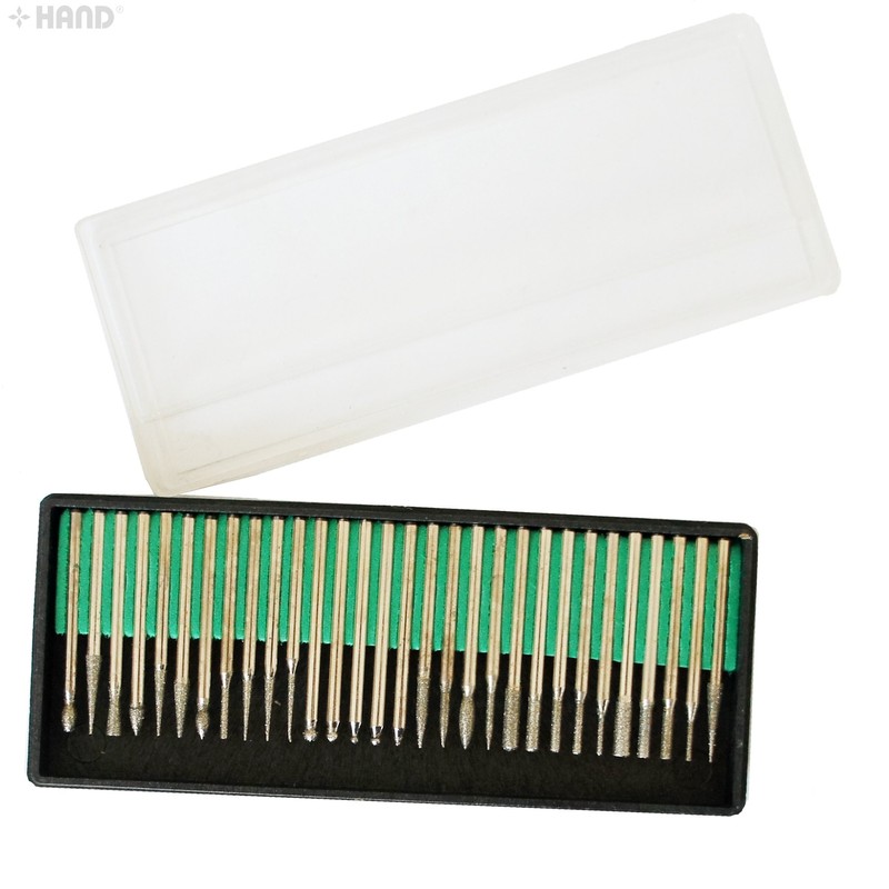 HAND ® Diamond Coated Replacement Engraving Heads for Mandrel Rotary