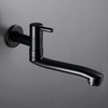 Wall-Mounted Sink Single Cold Extended Bathroom Basin G1/2 rotatable Balcony