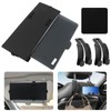 UV400 Sun Visor Extender for Car, 3-Piece Anti-Glare Kit with