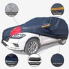 DINGHAO Car Cover Waterproof All Weather for Automobiles, 6 Layers