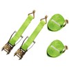 Ratchet Straps 50MM 12M 5T X2 (Tie Down Heavy Duty