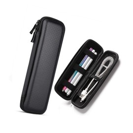 Pen Pencil Case Holder, Portable EVA Hard Shell Holder Pouch for Executive Fountain and Touch Pens - Stationery Box Makeup Bag cosmetic brush holder,Multi functional storage bag storage box