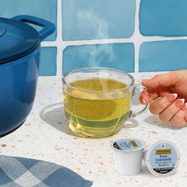 Twinings Pure Camomile Herbal Tea K-Cup Pods for Keurig Brewers, 24 Count (Pack of 2) – Naturally Caffeine-Free, Made with 100% Camomile Blossoms – Relaxing Hot or Iced Herbal Tea