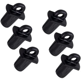 Universal Replacement of Exterior Roller Shades Outdoor/Indoor Roller up Blinds (3 Pcs End Cap, Black)