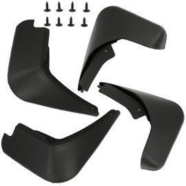 SCITOO Mud Flaps 4PCS Suitable for Ford Fiesta 2011-2018 Front & Rear mud Flaps Splash Guard Set