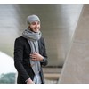 KNIT FACTORY - Jazz Scarf - Knitted Scarf for Men