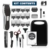 Wahl Clipper 2-in-1 Shaver and Hair Clipper Lithium-Ion Rechargeable Cord