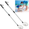 2 Pack 5.3 Inch Beach Sand Sifter- 22~35 Inch Adjustable