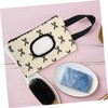 CAXUSD Portable Travel Wipes Case with Cute Ribbon Bow Design