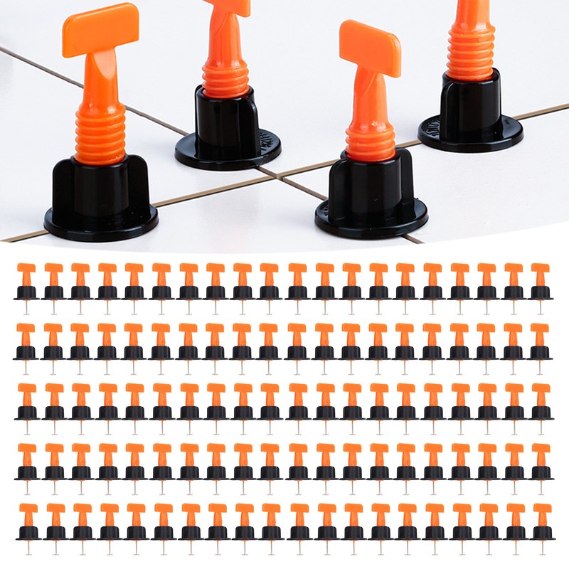 402Pcs Tile Leveler Set Reusable Tiles Leveling System Kit with
