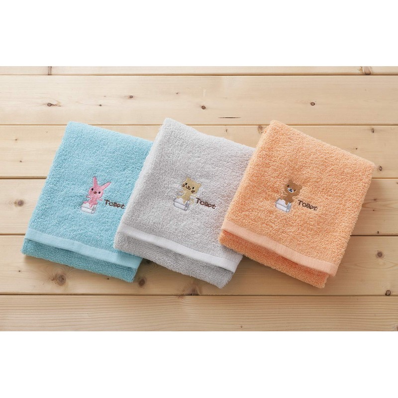 Kosugizen Face Towel, Life Select, Toilet Use, 3 Colors, 1