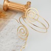 BOMAIL 2Pcs Gold Arm Cuff Bracelets Set for Women Open