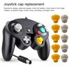 Gxcdizx 10PCS Analog Stick Cap Replacement for Gamecube controller -