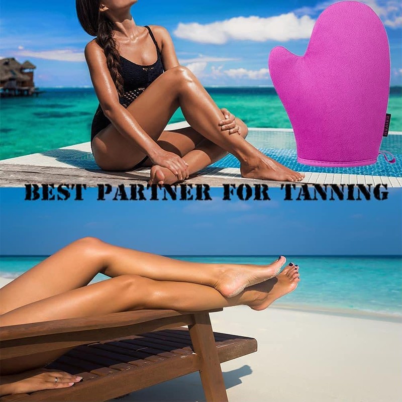 GAIYAH Self Tanning Mitt Applicator - Self Tanning Mitten Self