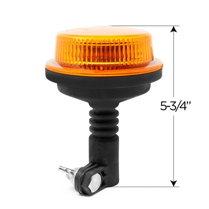 Pro LED 2832APLM DIN Pole Mount Amber Lens, Amber LED