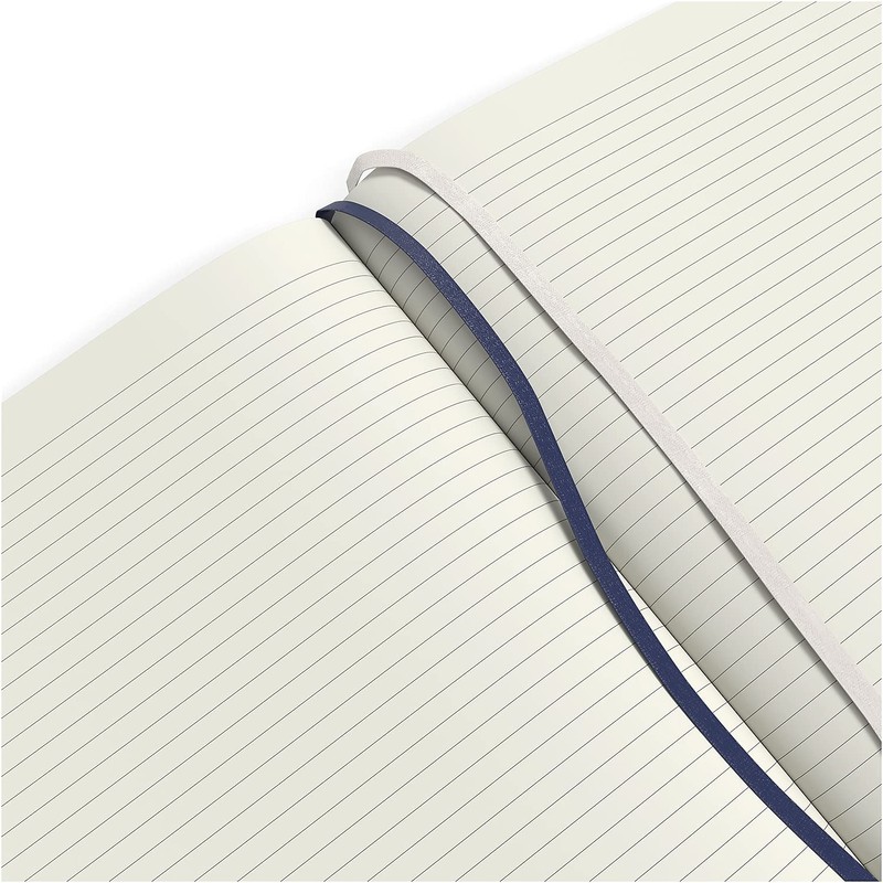 TRU RED Large Hard Cover Ruled Journal, Blue (TR55581)