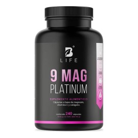 Tipos Magnesio Cloruro 240 Caps Life Mag Platinum Sabor