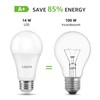 Lepro Dimmable LED Light Bulbs 100 Watt Equivalent, 14W 1500LM