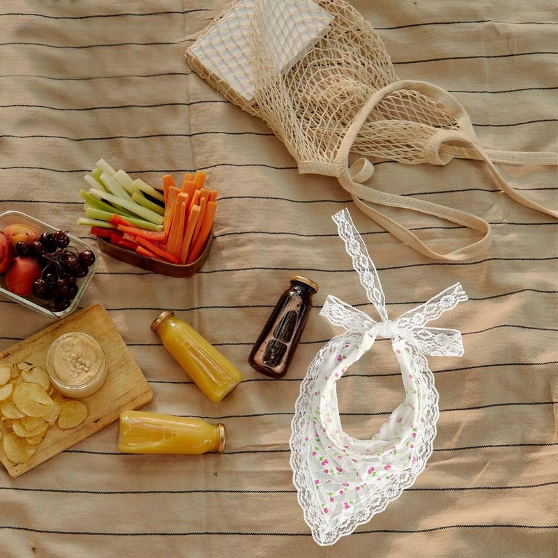 Cute Lace Crochet Flower Hair Headbands for Women Hair-Styling and