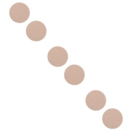 Baluue 6pcs Face Powder Puff Travel Case Dual-sided Makeup Sponge for Liquid Foundation Compact Powder for Wet Dry Use Minimal Absorption for Maximum Coverage Skin Tone