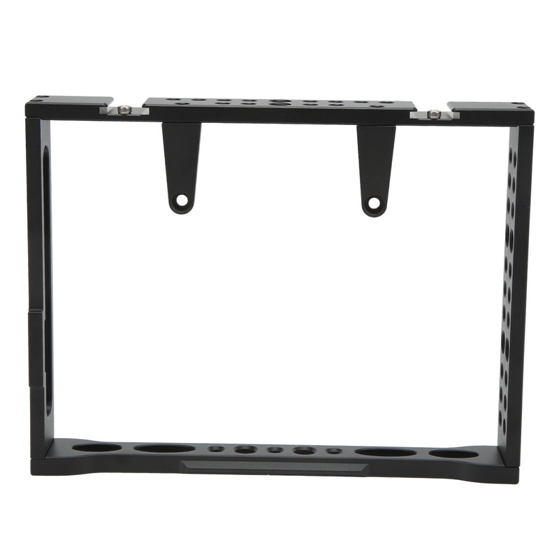 Monitor Cage Aluminum Alloy Multi 1/4 3/8 Holes Professional Camera