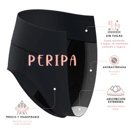 Calzones Menstruales Peripa Absorbente Anti-fugas, Hugger