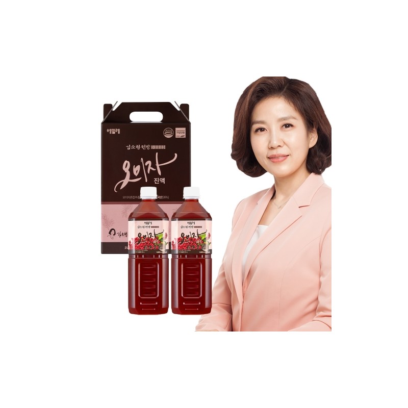 Kim So-hyung Schisandra Berry Extract 1,000ml 2 Bottles / 김소형