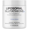 Codeage Polvo de Glutatión Liposomal - 1000 MG de L-glutatión