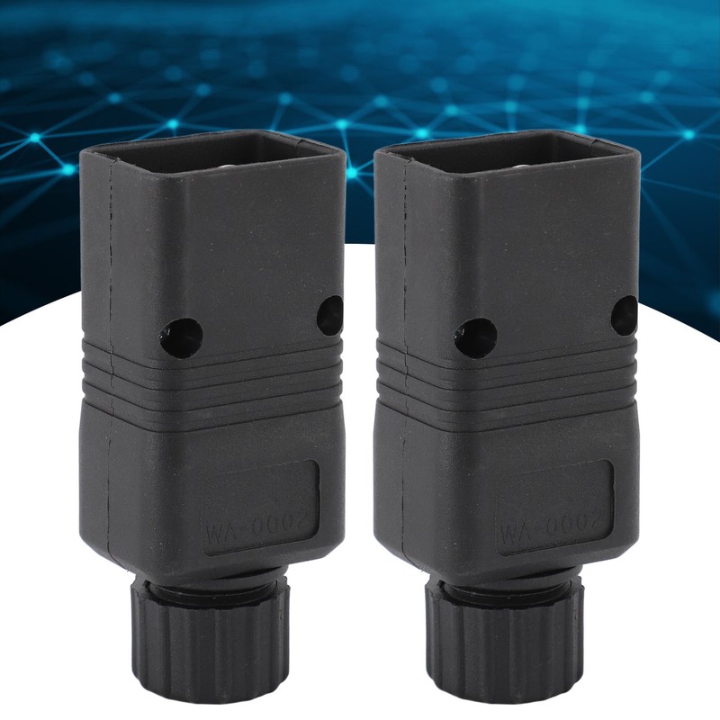 2pcs IEC320 C20 Power Socket Adapter Receptacle Connector Copper PVC