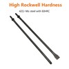 Air Hammer Bits 18''(450mm) Long 2-Piece Set, 3/4'' Air Chisel,