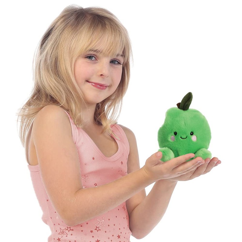 Aurora, 33572, Palm Pals Jolly Green Apple, 5In, Eco Friendly