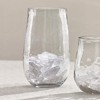 Split P Textured Tall Beverage Glass Set of 4