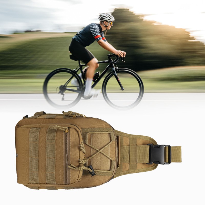 Outdoor Chest Bag Oxford Cloth Sports Cycling Sling Bag Cross