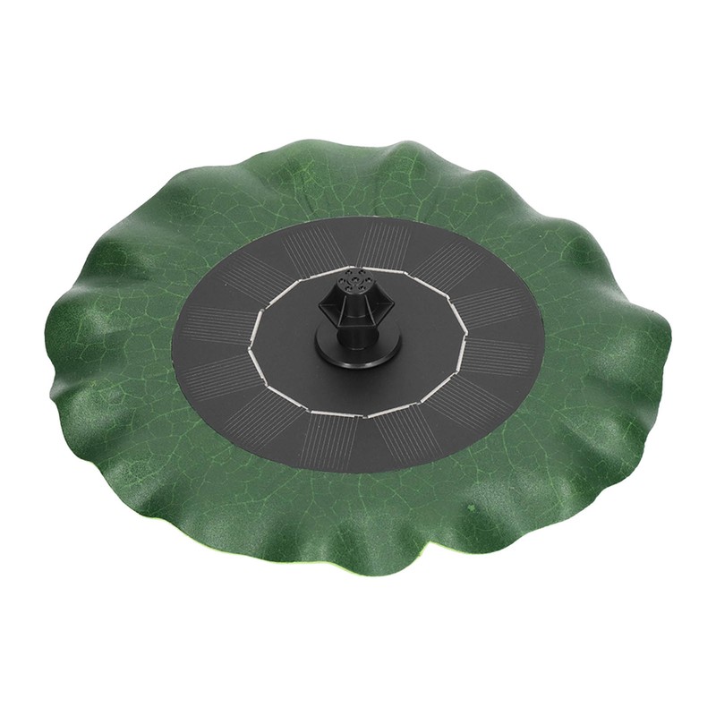 Lotus Leaf Floating Fountain Low Water Protection ABS Floating Solar