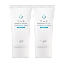 The Harnai Mugijacha Cicaid Mild Sun Care 50ml 2pcs / 더하르나이 무기자차 시카이드 마일드 선케어 50ml 2개
