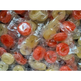 Lifesavers Hard Candy "PINEAPPLE & ORANGE" - BULK CANDY - 1/2 POUND