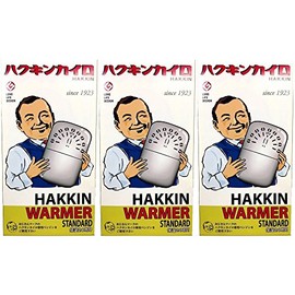 Hakukin Kairo Hakukin Warmer, Standard, Pack of 1, Heat Retention Approx. 24 Hours, Set of 3