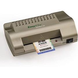 EasyIDea Premium ID Card and Badge Laminator | ML450 Mini Lam for ID Cards | Temperature Controlled |