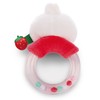 Molang Rattle Ring 11 cm White - Cuddly Toy for