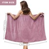 Bath Wrap Towels for Women - Adjustable Shower Spa Wrap