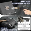Gun Safe,3 Ways Biometric Pistol Safe with LCD Display of