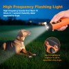 Professional Sonic Dog Bark Deterrent Device with LED Flashlight –