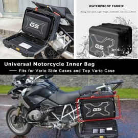 Universale Motorcycle Vario Case Inner Bag Water-proof Nylon Luggage Bag Tool Box for R1200GS R1250GS Adventure F750GS F850GS ADV - Black