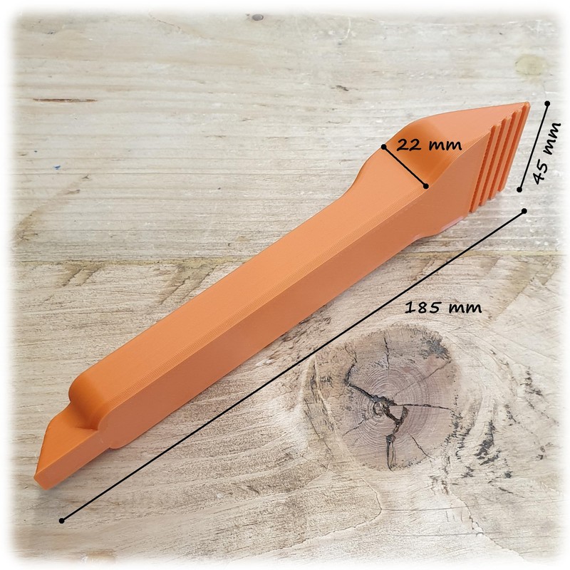 Glazing shovel lever tools set of 2