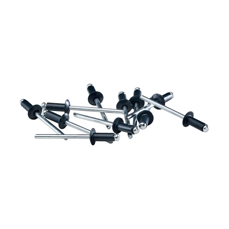 Rapid High Performance Anthracite Grey Aluminium Rivets, Ø4.8 x 12