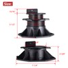 12Pack Adjustable Deck Support Pedestal Deck Foundation Base Support 2-3/8"