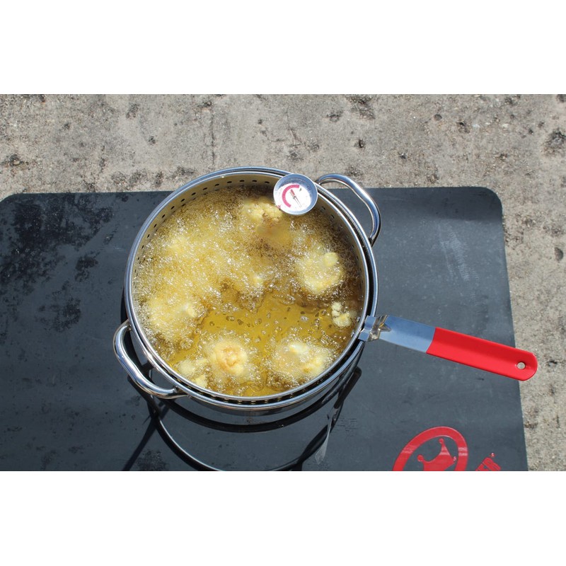 King Kooker KK2S Stainless Steel Deep Fry Pan with Lid