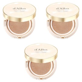 [Vegan Beauty] Dalva Serum Glow Fixing Cover Cushion Foundation 17g, No. 23, 3 pcs. / [비건뷰티] 달바 세럼 글로우 픽싱 커버 쿠션 파운데이션 17g, 23호, 3개